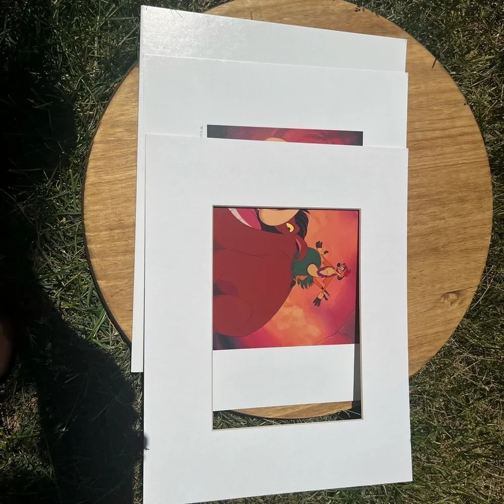 2 Lion King Prints from Disney Parks 